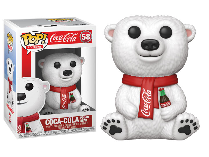 Coca-Cola Pop! Ad Icons #58 Coca-Cola Polar Bear Gallery Image 1