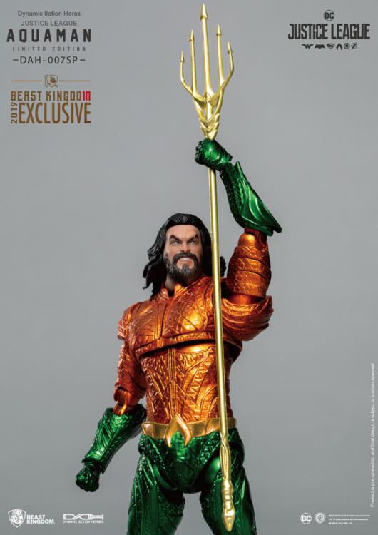 Justice League Dynamic 8ction Heroes DAH-007SP Aquaman PX Previews Limited Edition Exclusive Gallery Image 6