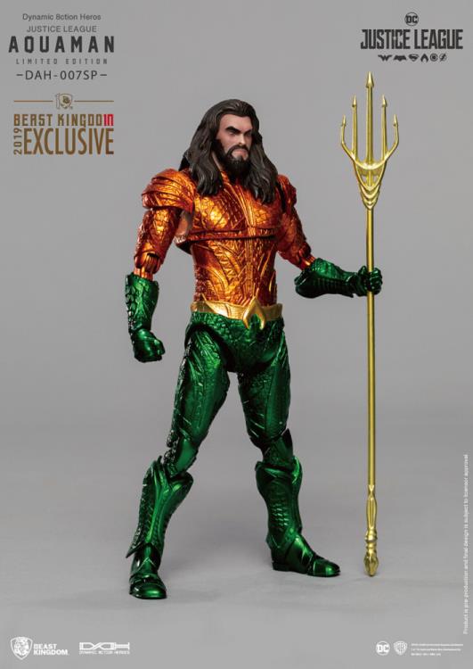 Justice League Dynamic 8ction Heroes DAH-007SP Aquaman PX Previews Limited Edition Exclusive Gallery Image 3