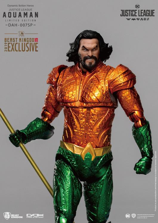 Justice League Dynamic 8ction Heroes DAH-007SP Aquaman PX Previews Limited Edition Exclusive Gallery Image 4