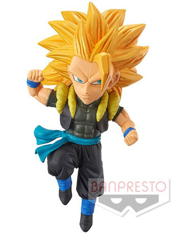 Super Dragon Ball Heroes World Collectable Figure Vol.6 Super Saiyan 3 Xeno Gogeta Gallery Image 2
