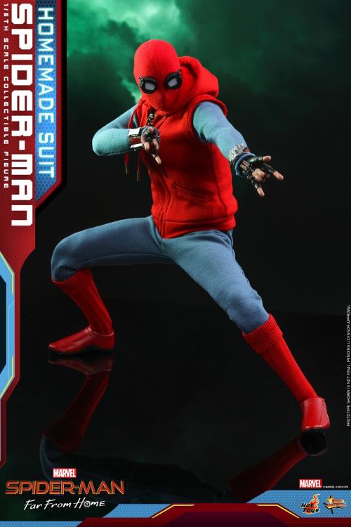 Spider-Man: Far From Home MMS552 Spider-Man (Homemade Suit Ver.) 1/6th Scale Collectible Figure Gallery Image 3