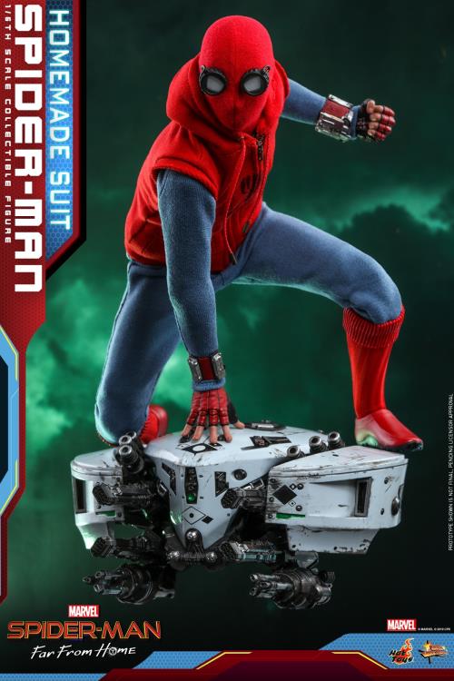 Spider-Man: Far From Home MMS552 Spider-Man (Homemade Suit Ver.) 1/6th Scale Collectible Figure Gallery Image 12