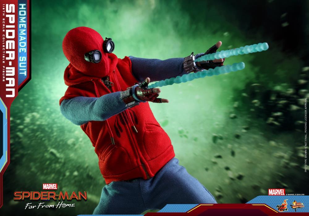 Spider-Man: Far From Home MMS552 Spider-Man (Homemade Suit Ver.) 1/6th Scale Collectible Figure Gallery Image 17