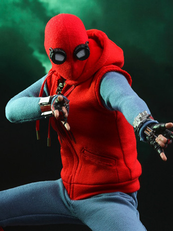 Spider-Man: Far From Home MMS552 Spider-Man (Homemade Suit Ver.) 1/6th Scale Collectible Figure Gallery Image 2