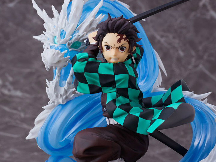 Demon Slayer: Kimetsu no Yaiba Tanjiro Kamado Constant Flux Deluxe 1/8 Scale Figure Gallery Image 1