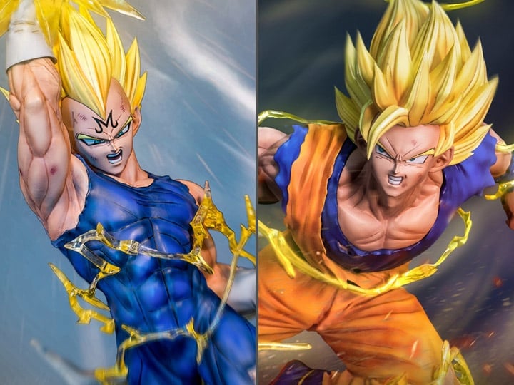 Dragon Ball Z Goku Vs. Vegeta Limited Edition Statue Gallery Image 1