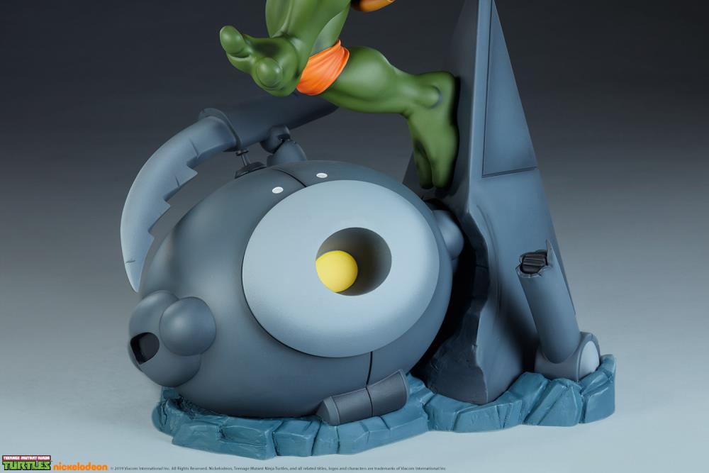 Teenage Mutant Ninja Turtles Michelangelo 1/4 Scale Collector Edition Statue Gallery Image 8