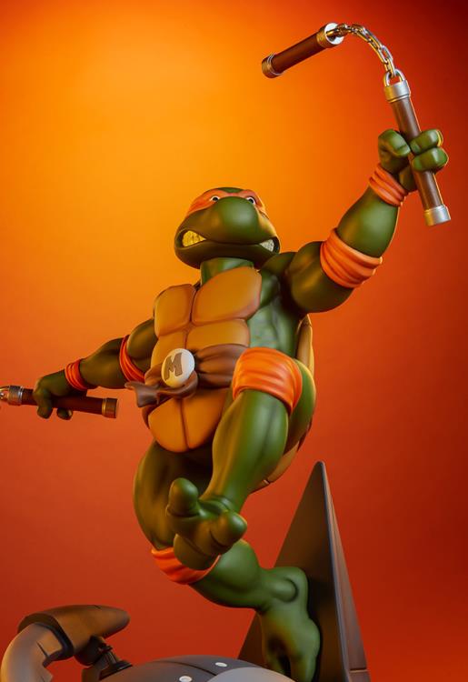 Teenage Mutant Ninja Turtles Michelangelo 1/4 Scale Collector Edition Statue Gallery Image 10