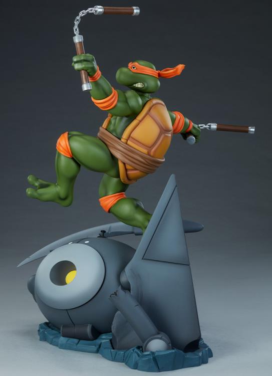 Teenage Mutant Ninja Turtles Michelangelo 1/4 Scale Collector Edition Statue Gallery Image 6