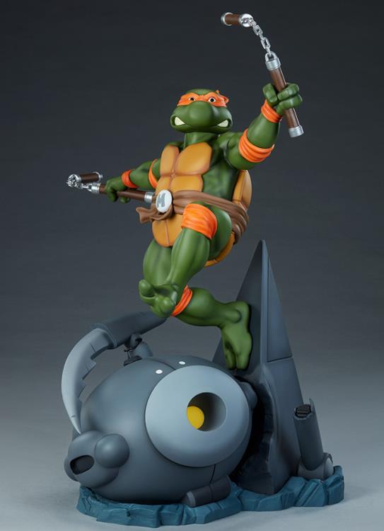 Teenage Mutant Ninja Turtles Michelangelo 1/4 Scale Collector Edition Statue Gallery Image 3