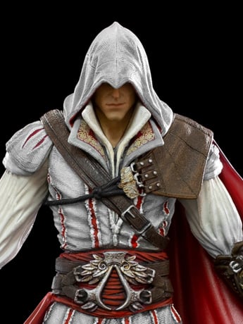 Assassin's Creed II Ezio Auditore 1/10 Art Scale Limited Edition Statue Gallery Image 2