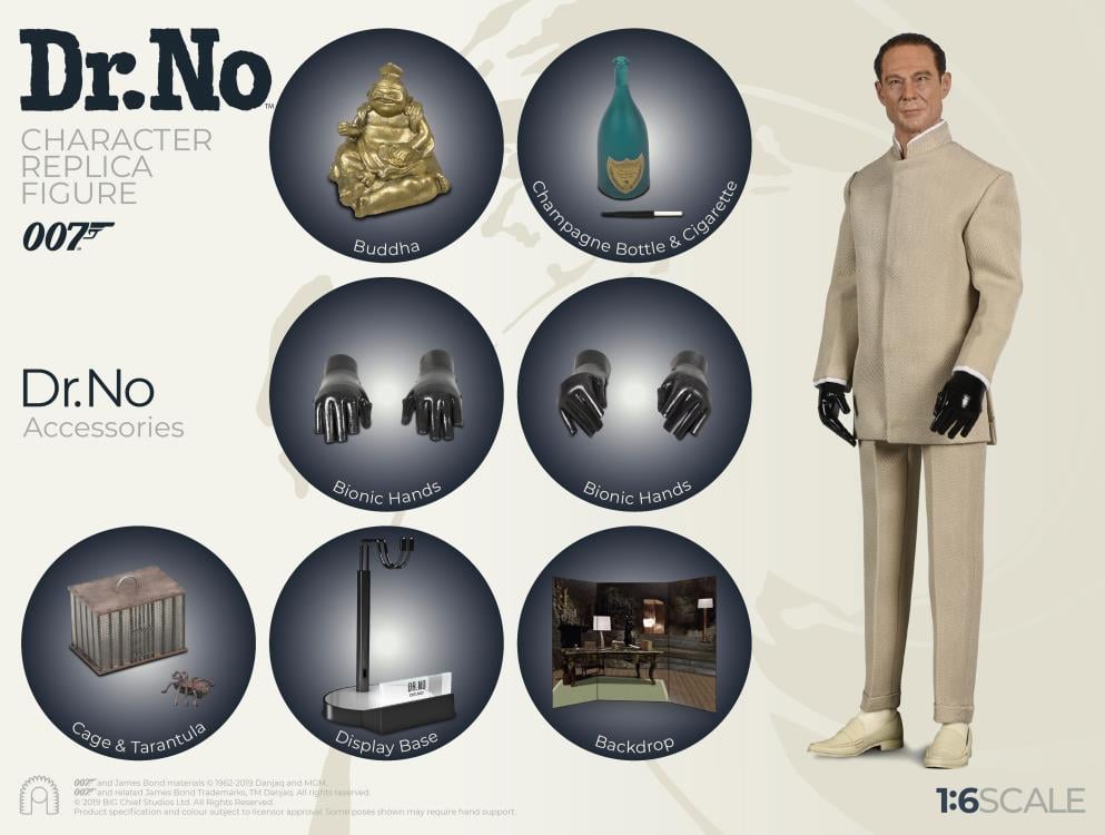 Dr. No Dr. Julius No 1/6 Scale Limited Edition Figure Gallery Image 14