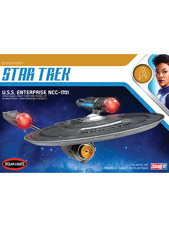 Star Trek: Discovery U.S.S. Enterprise NCC-1701 1/2500 Scale Model Kit Gallery Image 2