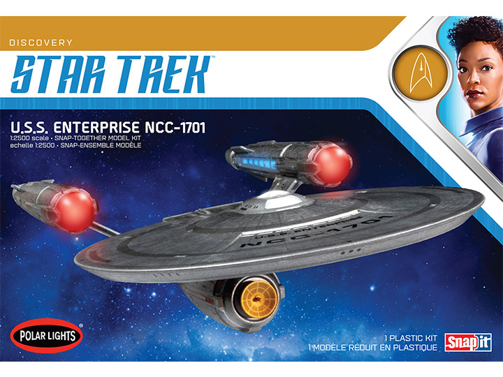 Star Trek: Discovery U.S.S. Enterprise NCC-1701 1/2500 Scale Model Kit Gallery Image 1