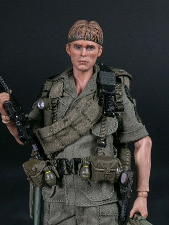 Army 25th Infantry Division Pocket Elite Series Sergeant 1/12 Scale Figure Gallery Image 2