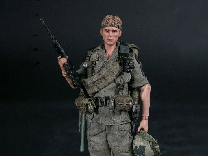 Army 25th Infantry Division Pocket Elite Series Sergeant 1/12 Scale Figure Gallery Image 1