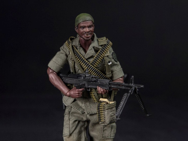 Army 25th Infantry Division Pocket Elite Series M60 Gunner 1/12