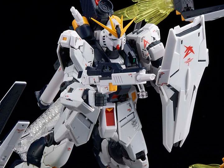 Mobile Suit Gundam: Char's Counterattack RG Νu Gundam Fin & Funnel Effect 1/144 Scale Model Kit Set Gallery Image 1