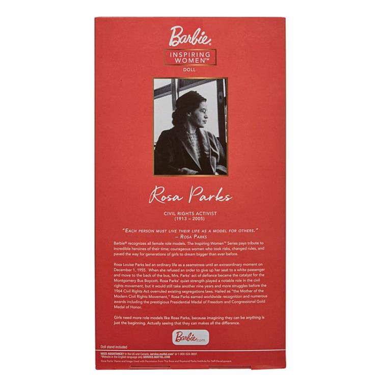 Barbie Inspiring Women Series Rosa Parks Gallery Image 19