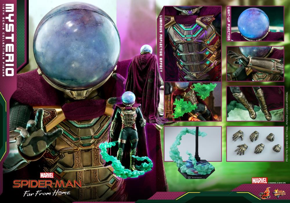 Spider-Man: Far From Home MMS556 Mysterio 1/6th Scale Collectible Figure Gallery Image 22
