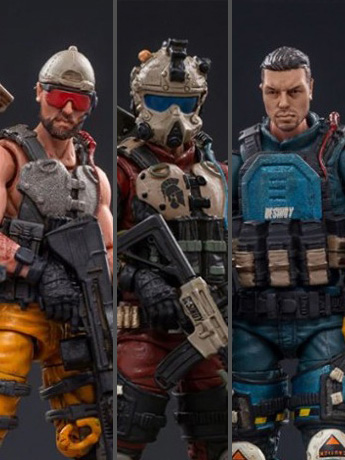 Hardcore Coldplay Wave 1 Set of 3 Figures Gallery Image 2