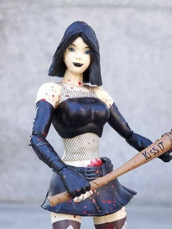 Hack/Slash Collectable Legends Cassie (Bloody) Limited Edition Exclusive Gallery Image 2