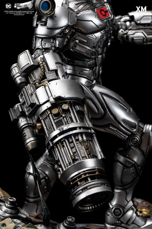 DC Rebirth Premium Collectibles Cyborg Limited Edition Statue Gallery Image 15