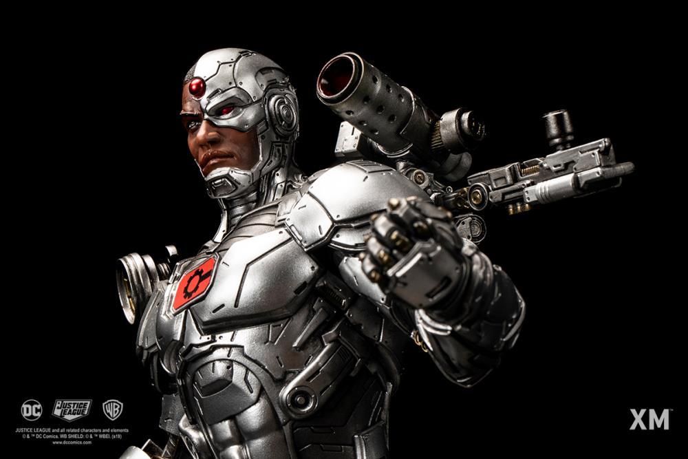 DC Rebirth Premium Collectibles Cyborg Limited Edition Statue Gallery Image 9
