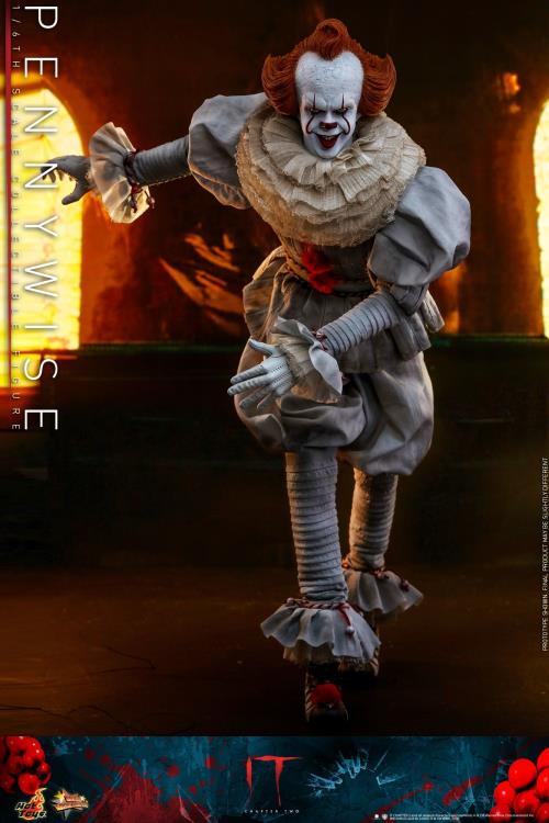 IT Chapter 2 MMS555 Pennywise 1/6th Scale Collectible Figure Gallery Image 4