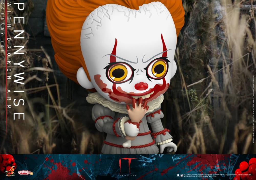 IT Chapter 2 Cosbaby Pennywise (With Broken Arm) Collectible Figure Gallery Image 4