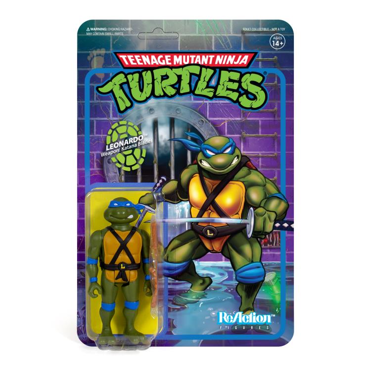 Teenage Mutant Ninja Turtles ReAction Leonardo Figure Gallery Image 5