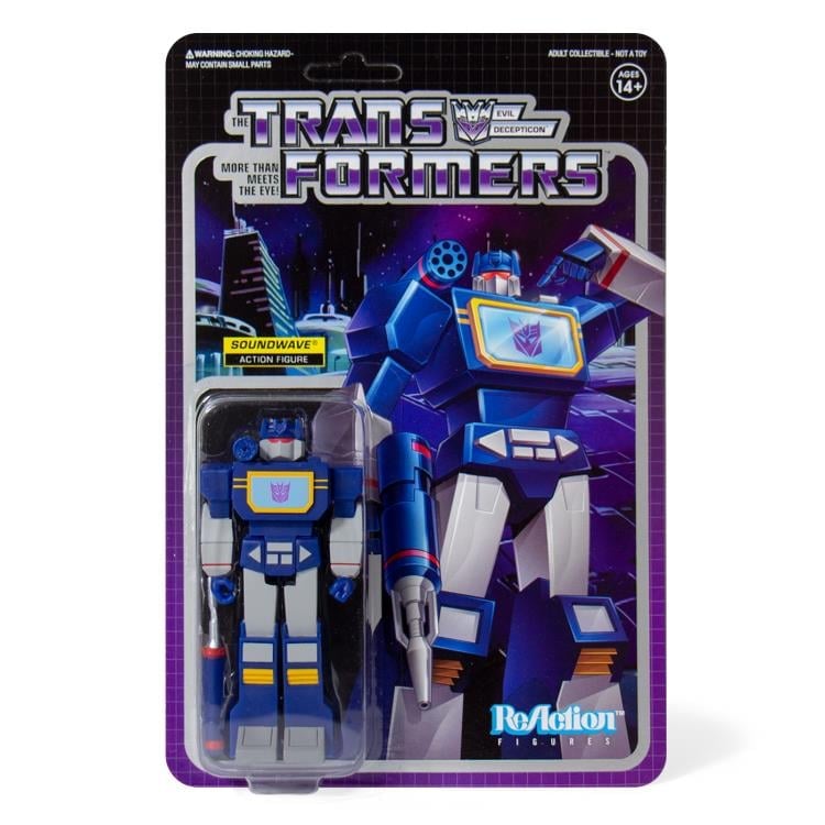 Transformers ReAction Soundwave Figure Gallery Image 4