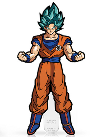 Dragon Ball Super FiGPiN mini M1 Super Saiyan God Super Saiyan Goku Gallery Image 2