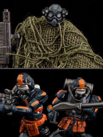 Acid Rain B2Five Abaddon Flame Trooper Three-Pack Gallery Image 2