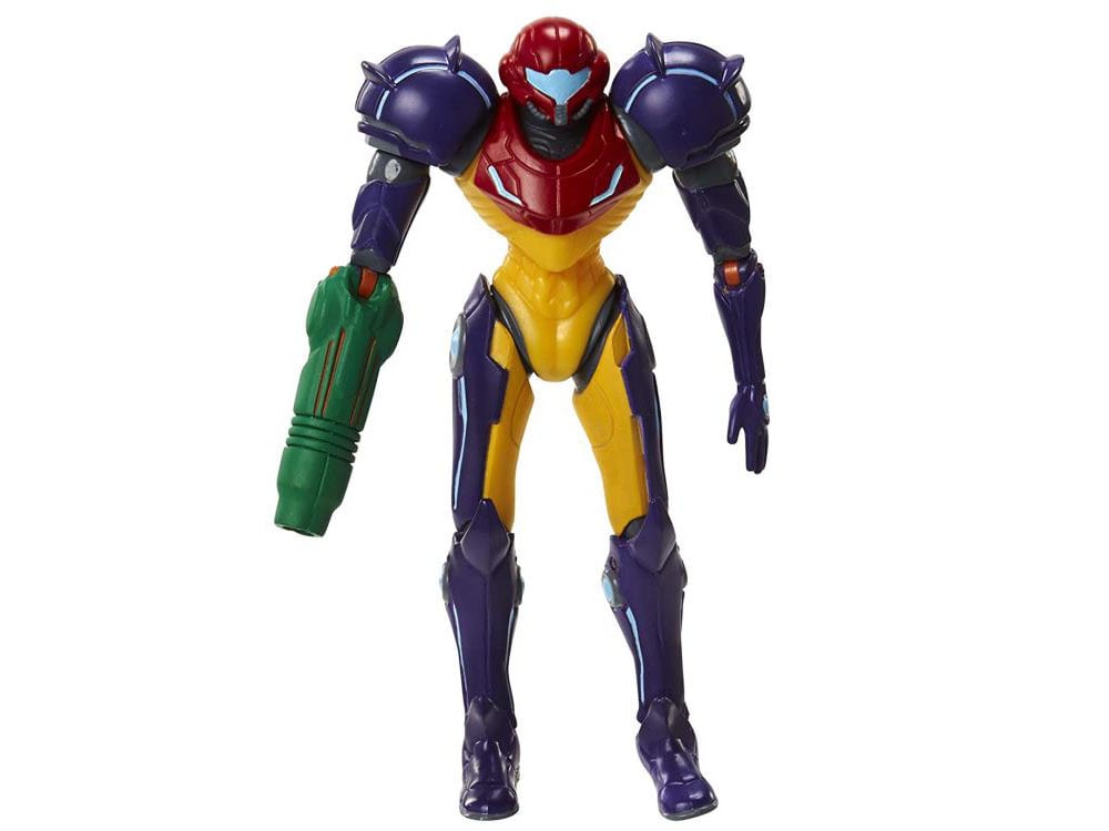 World of Nintendo 4" Samus (Gravity Suit) Figure Gallery Image 4