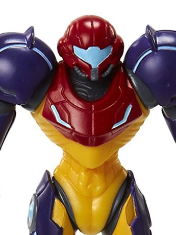 World of Nintendo 4" Samus (Gravity Suit) Figure Gallery Image 2