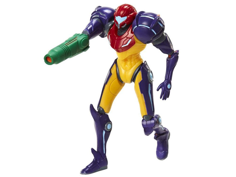 World of Nintendo 4" Samus (Gravity Suit) Figure Gallery Image 3