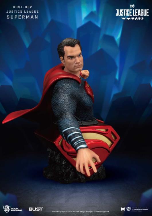Justice League Superman PX Previews Exclusive Bust Gallery Image 4