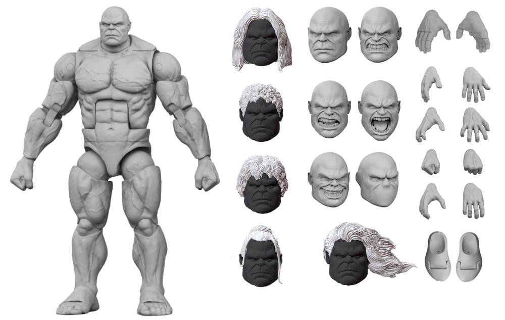 Titan (Gray) Deluxe 1/12 Scale Action Figure Body Gallery Image 8