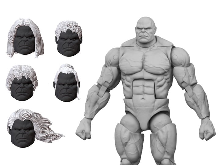 Titan (Gray) Deluxe 1/12 Scale Action Figure Body Gallery Image 1