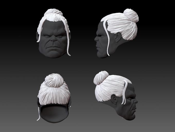 Titan (Gray) Deluxe 1/12 Scale Action Figure Body Gallery Image 13