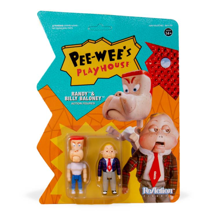 Pee-wee's Playhouse ReAction Randy & Bill Baloney Figure Two-Pack Gallery Image 5