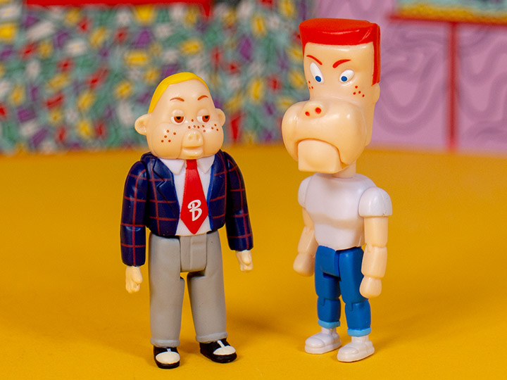 Pee-wee's Playhouse ReAction Randy & Bill Baloney Figure Two-Pack Gallery Image 1