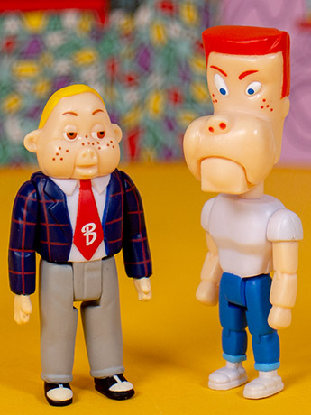 Pee-wee's Playhouse ReAction Randy & Bill Baloney Figure Two-Pack Gallery Image 2