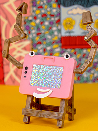 Pee-wee's Playhouse ReAction Magic Screen Figure Gallery Image 2