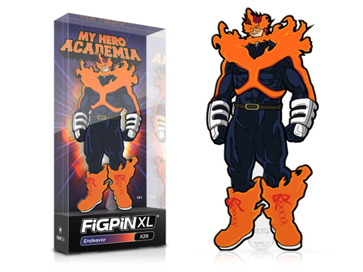 My Hero Academia FiGPiN XL #X26 Endeavor Gallery Image 1