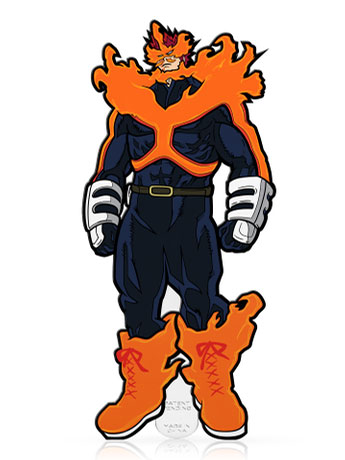 My Hero Academia FiGPiN XL #X26 Endeavor Gallery Image 2