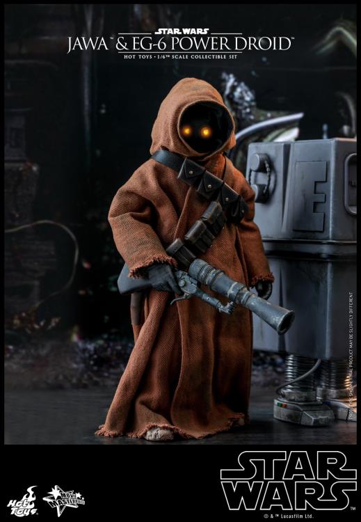 Star Wars: A New Hope MMS554 Jawa & EG-6 Power Droid 1/6 Scale Collectible Figure Two-Pack Gallery Image 8