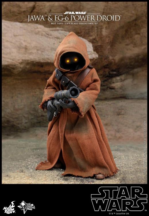 Star Wars: A New Hope MMS554 Jawa & EG-6 Power Droid 1/6 Scale Collectible Figure Two-Pack Gallery Image 12
